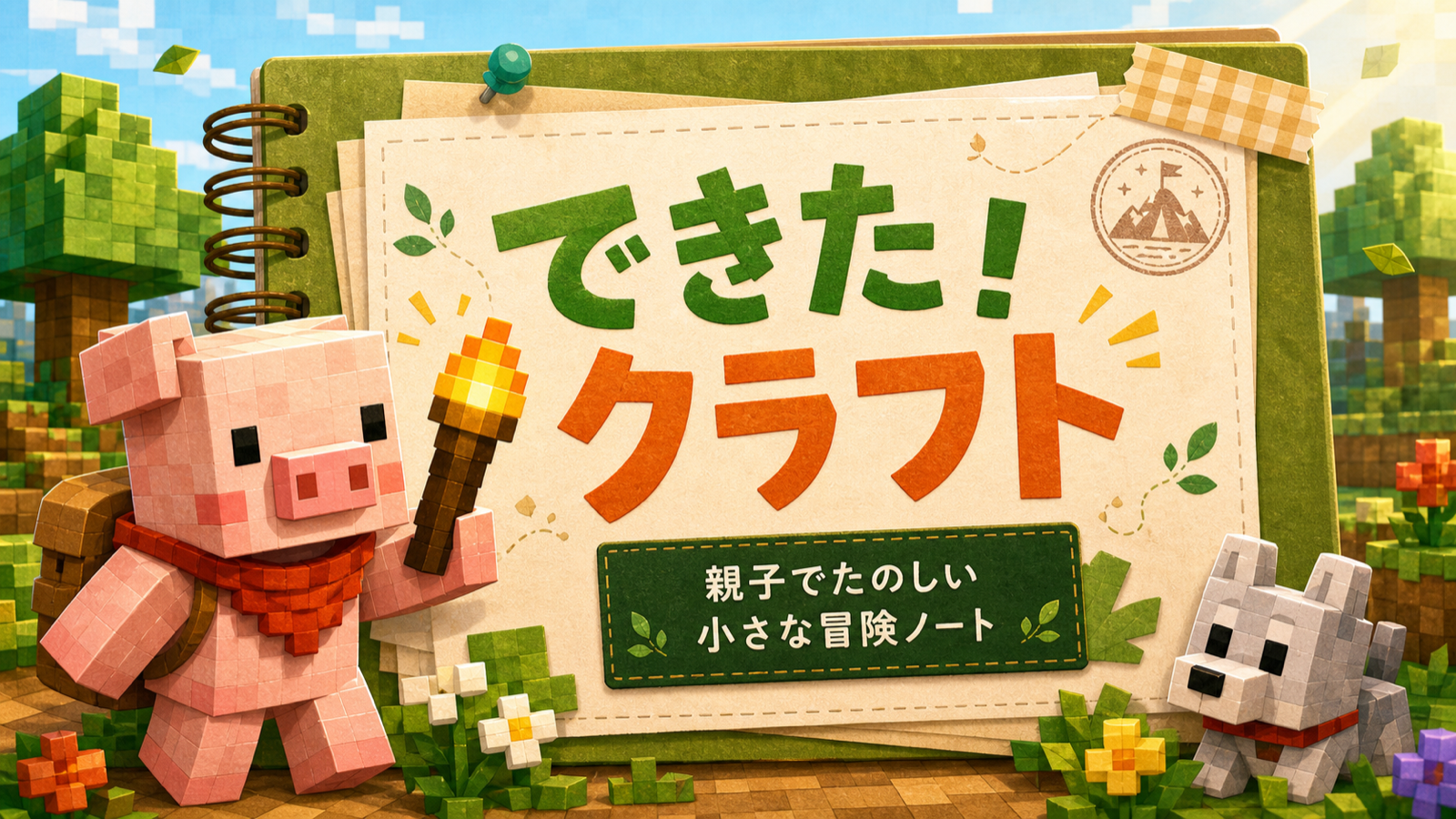 できた！クラフトの表紙風ビジュアル