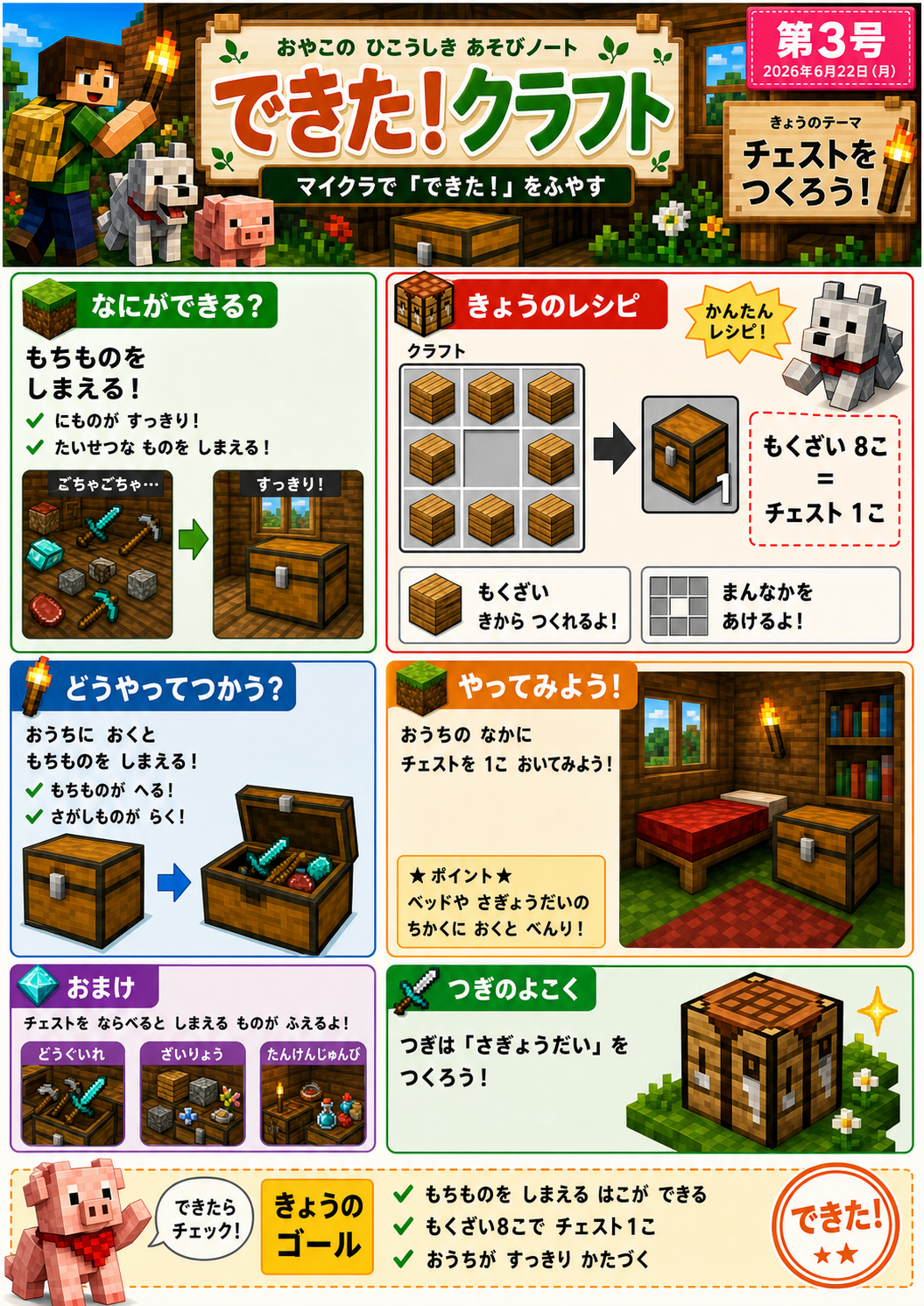 第003号 チェストをつくろう の誌面画像