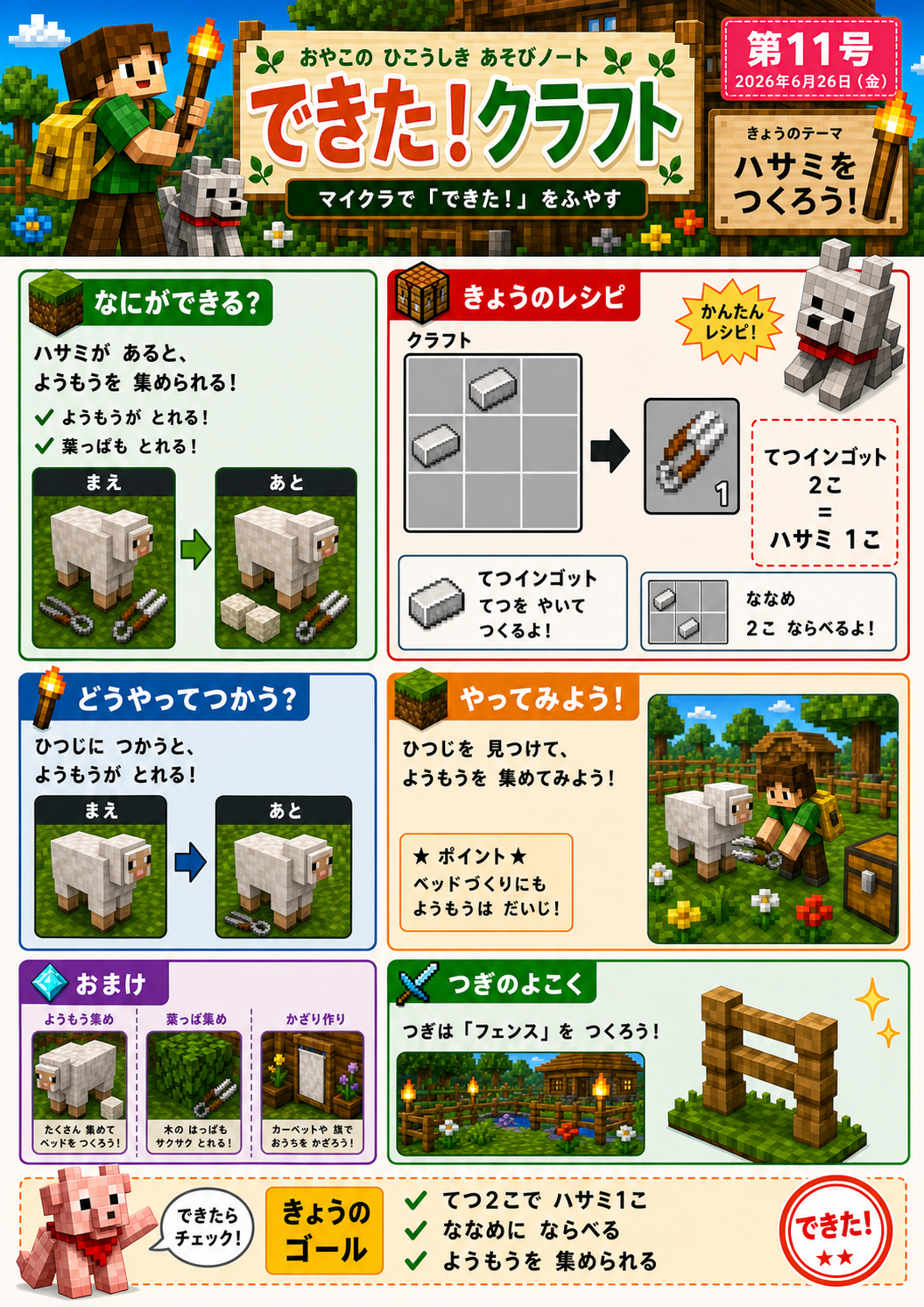第011号 ハサミをつくろう の誌面画像